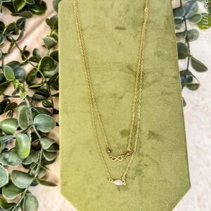 Taudry Layered Gold Filled Necklace